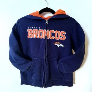 Denver Bronco Full Zip Hoodie